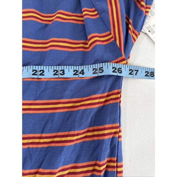 LuLaRoe Blouse Womens Extra Large Striped Jersey Tunic Top - Picture 6 of 9
